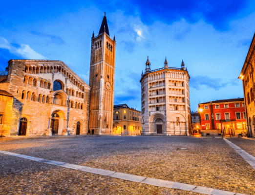 Parma by night