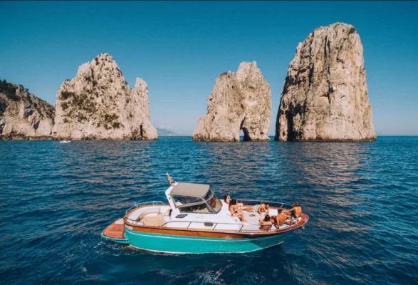 amalfi coast capri luxury private tour faraglioni boat