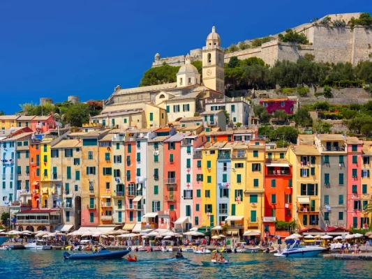 lerici liguria private tour colorful houses waterfront castle