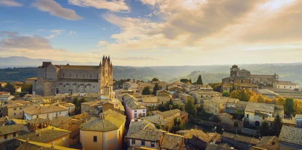 orvieto view private tour cathedral hilltop town
