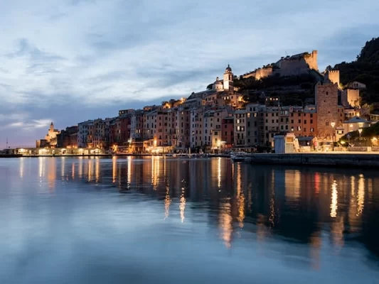 portovenere gulf of poets liguria private tour waterfront dusk castle