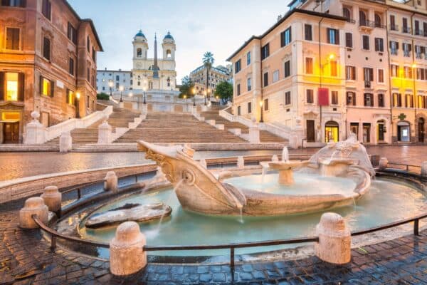 Fontana Della Barcaccia Piazza Spagna Rome 1 1 scaled