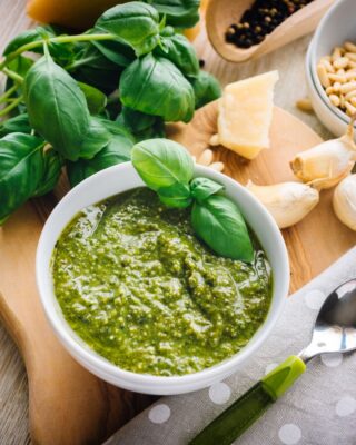 Camogli pesto cooking class liguria