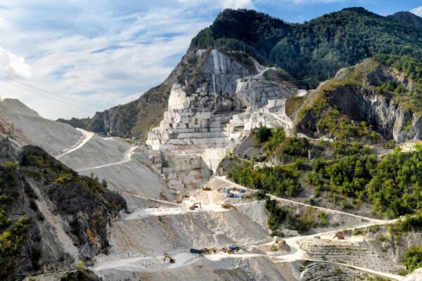 Carrara marble querries Tuscany
